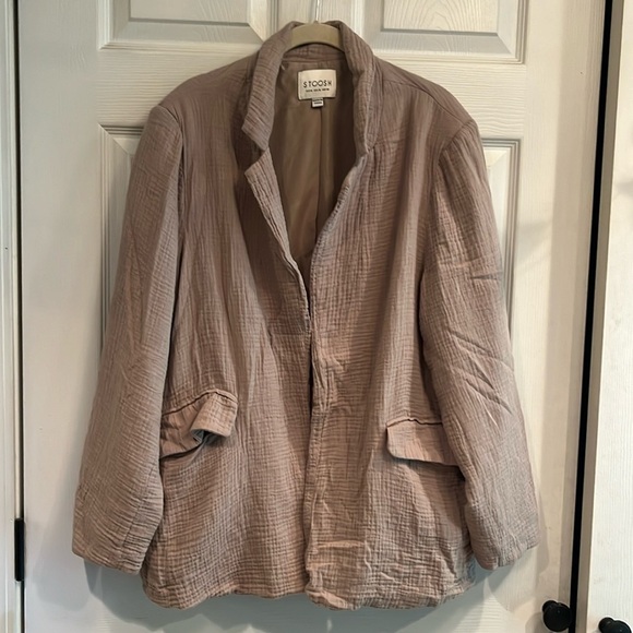 Stoosh brand size XL open front lined lightweight jacket with pockets - Picture 1 of 6